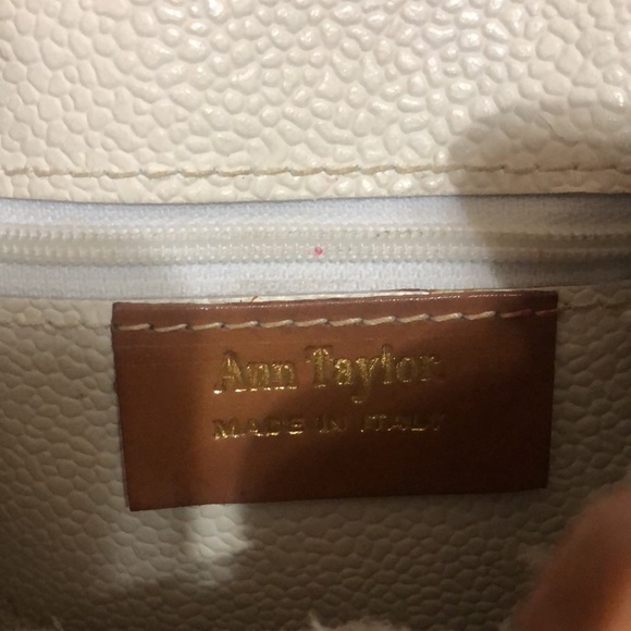 Vintage Ann Taylor leather drawstring purse - Picture 2 of 7